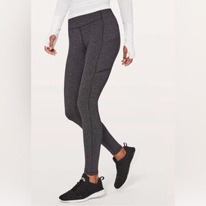 Lululemon Speed Up Tight 28” Heathered Black